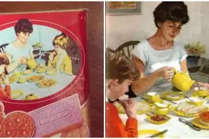 Terungkap asal-usul sebenarnya gambar keluarga di kaleng Khong Guan