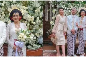 10 Momen pernikahan Indah Indriana dan Diaz Adritya, usung adat Jawa