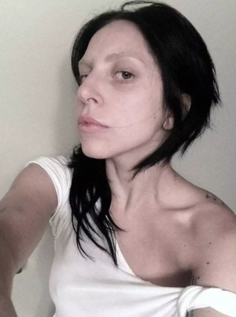potret Lady Gaga tanpa makeup Instagram/@ladygaga potret Lady Gaga tanpa makeup Instagram/@ladygaga