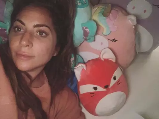 potret Lady Gaga tanpa makeup Instagram/@ladygaga potret Lady Gaga tanpa makeup Instagram/@ladygaga