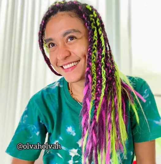 Potret Olvah Alhamid Instagram/@olvaholvah