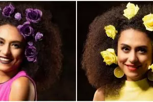 10 Potret Olvah Alhamid, 'Puteri Indonesia' dukung Nagita ikon PON