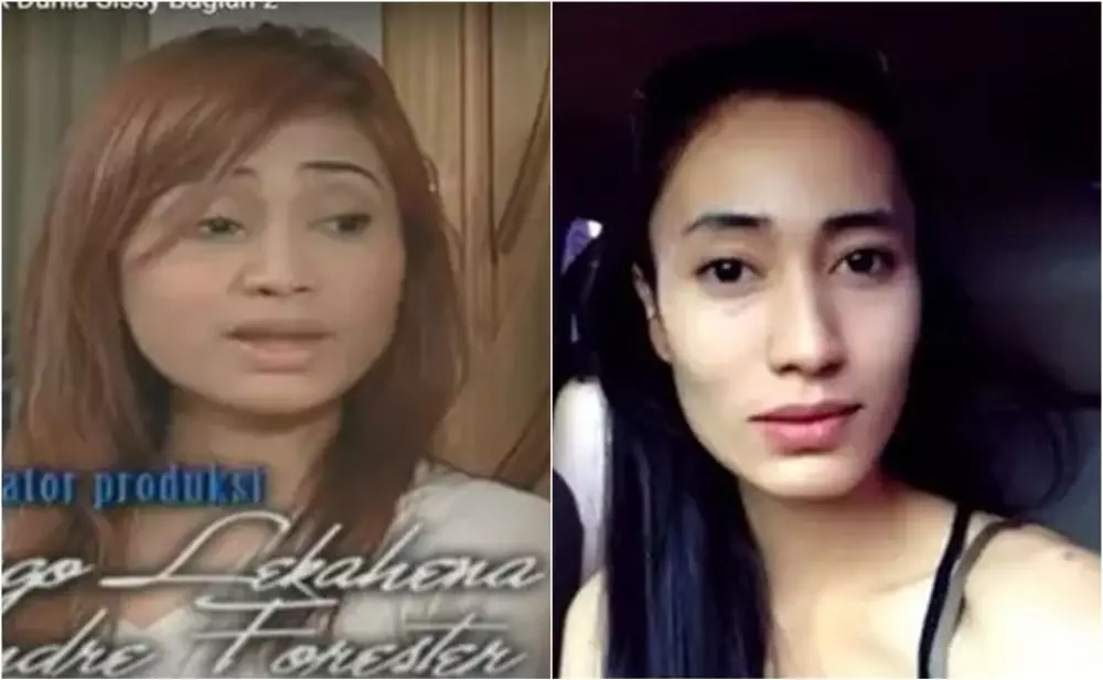 pemain sinetron Jungkir Balik Dunia Sissy dulu dan kini © berbagai sumber