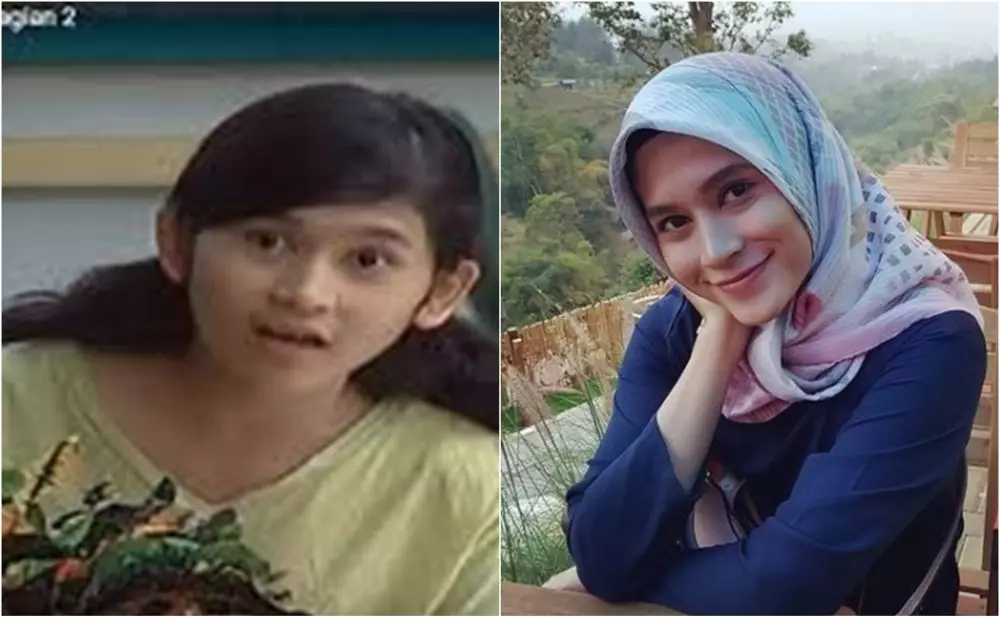 pemain sinetron Jungkir Balik Dunia Sissy dulu dan kini © berbagai sumber