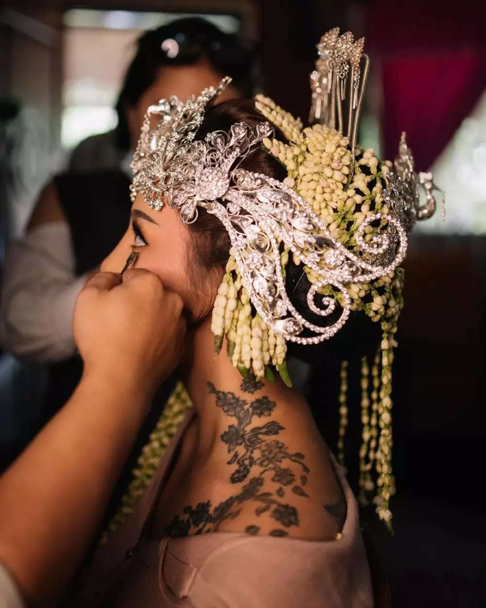 pernikahan Alfath Fathier & Nadia Christina © 2021 brilio.net