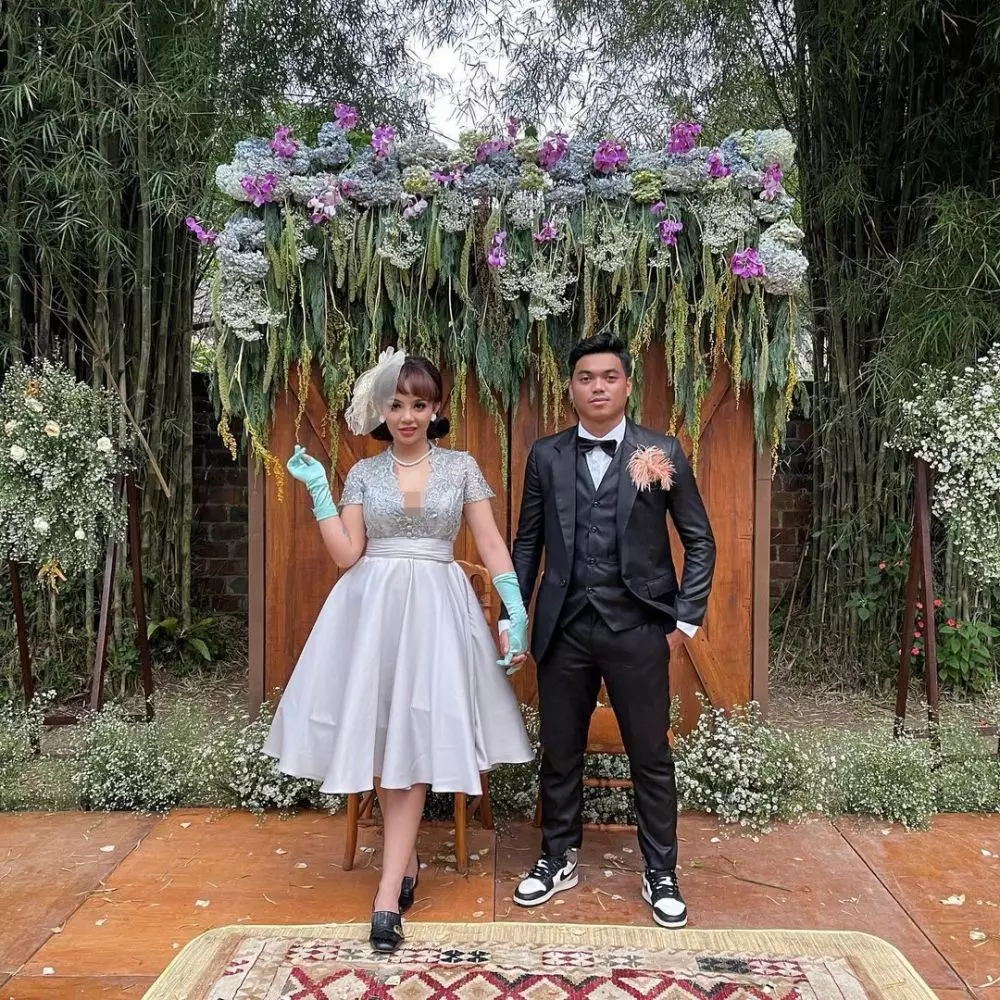 pernikahan Alfath Fathier & Nadia Christina © 2021 brilio.net