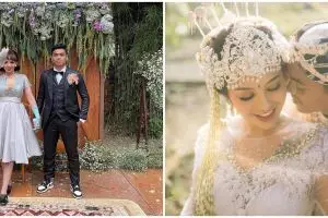 10 Momen pernikahan Alfath Fathier & Nadia Christina, penuh kehangatan