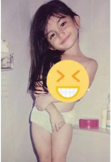 Potret masa kecil Ariel Tatum © Instagram/@arieltatum