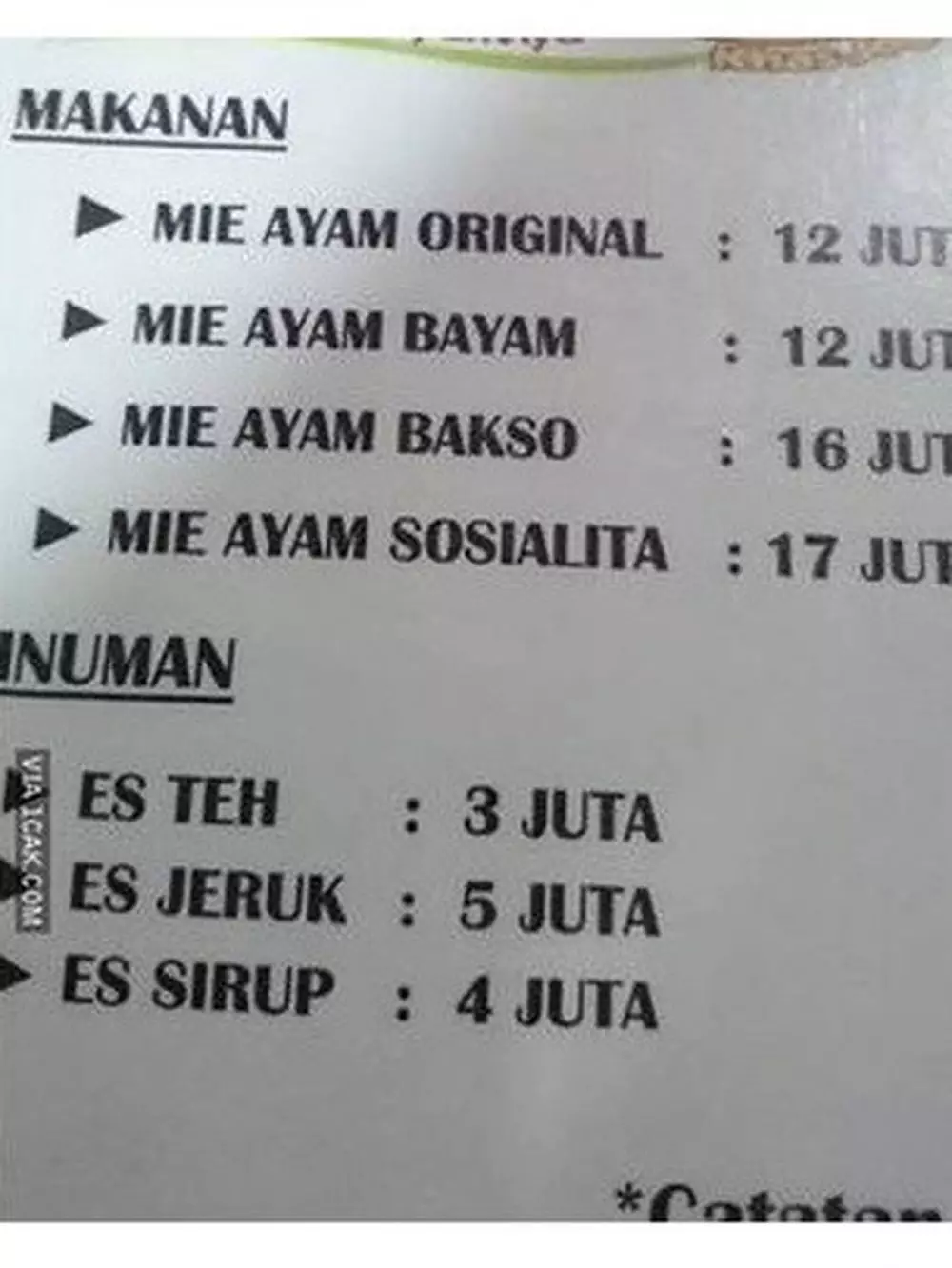 harga mi ayam nggak wajar berbagai sumber harga mi ayam nggak wajar berbagai sumber