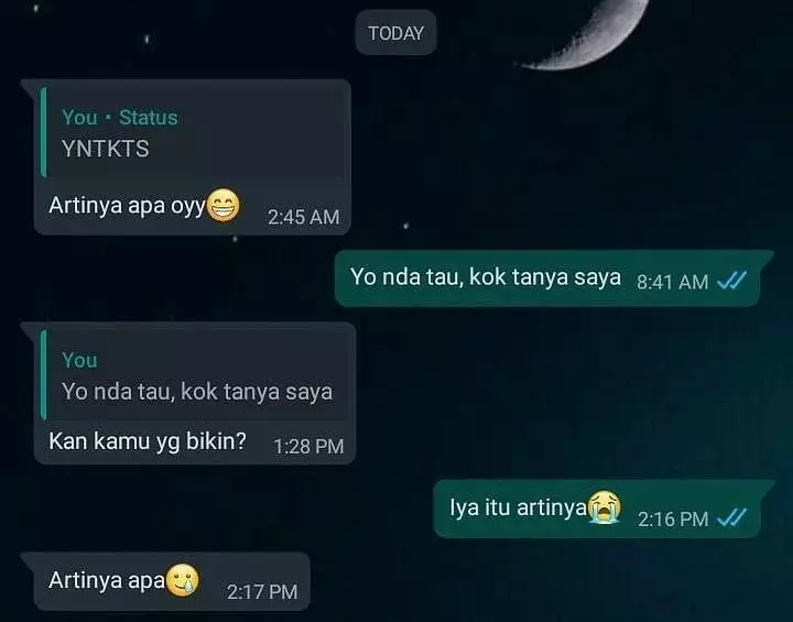 chat lucu niatnya minta tolong © 2021 instagram.com chat lucu niatnya minta tolong © 2021 instagram.com