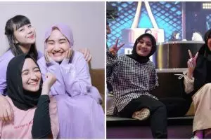 10 Potret kebersamaan Fatin Shidqia dan Arafah, bak kakak beradik