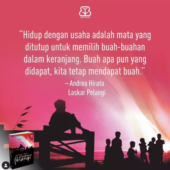 Kata-kata bijak Andrea Hirata © berbagai sumber Kata-kata bijak Andrea Hirata © berbagai sumber