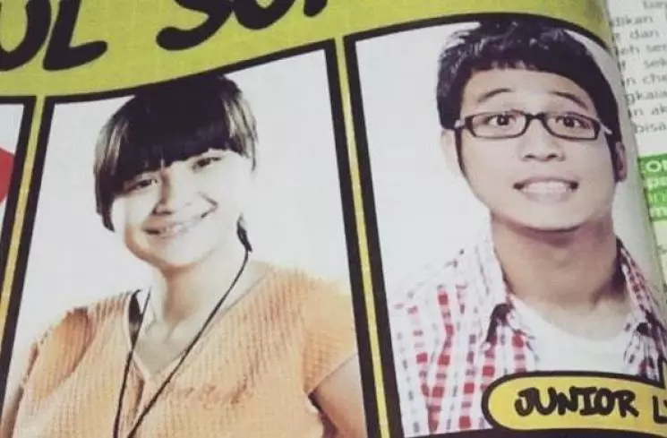 potret transformasi Junior Liem © berbagai sumber