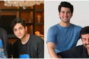 Potret 9 seleb Bollywood dengan anak bujangnya, bak kakak adik