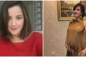 10 Potret terbaru Andi Soraya, gaya rambutnya bak ABG