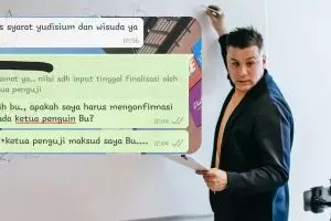 10 Chat typo mahasiswa ke dosen ini lucunya bikin geleng kepala