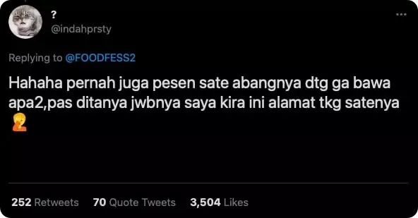 Momen driver ojol lupa bawa orderan © berbagai sumber