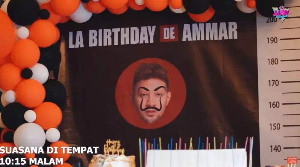 ulang tahun Ammar Zoni © YouTube ulang tahun Ammar Zoni © YouTube