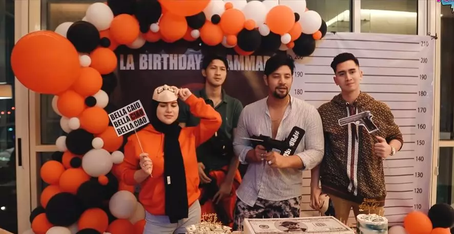 ulang tahun Ammar Zoni © YouTube ulang tahun Ammar Zoni © YouTube