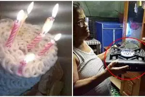 10 Momen lucu tiup lilin ulang tahun ini bikin tepuk jidat