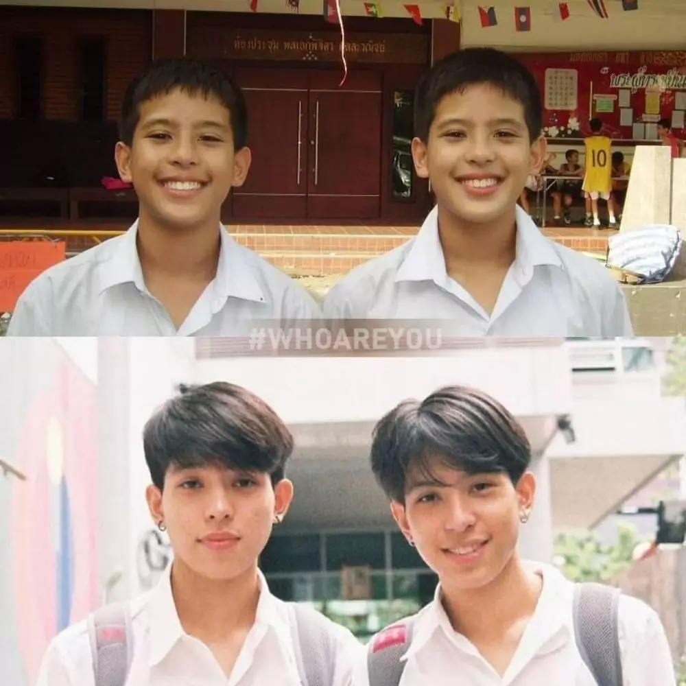Potret masa sekolah pemain Who Are You dari berbagai sumber Potret masa sekolah pemain Who Are You dari berbagai sumber