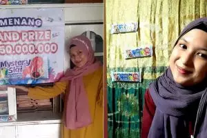 Cuma menebak rasa biskuit, ibu muda ini dapat rezeki nomplok