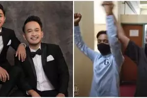 10 Momen Ruben Onsu terima raport Betrand Peto, nilainya bikin bangga