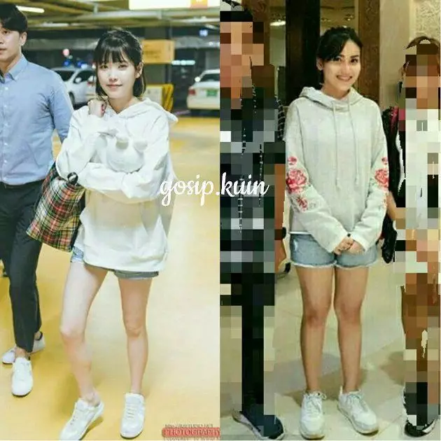 seleb kembaran dengan Idol Korea © 2021 brilio.net