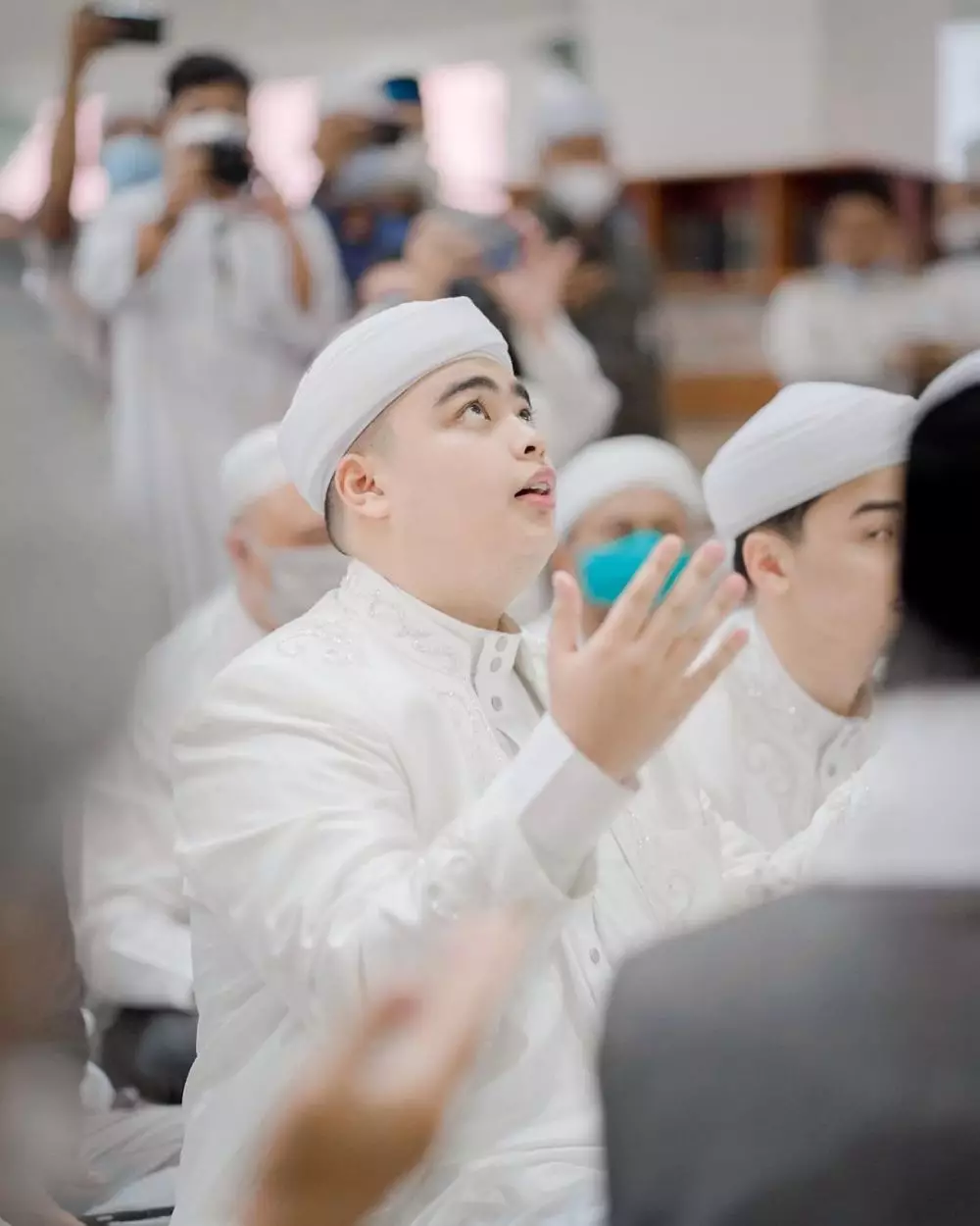 Momen pernikahan Ameer Azzikra © 2021 brilio.net