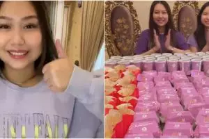 10 Potret Sisca Kohl borong BTS Meal, malah dibuat es krim