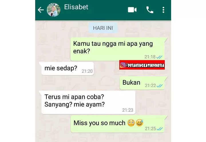 chat mau bilang kangen lucu © 2021 brilio.net