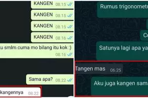 10 Chat lucu mau bilang kangen ini bikin senyum tipis