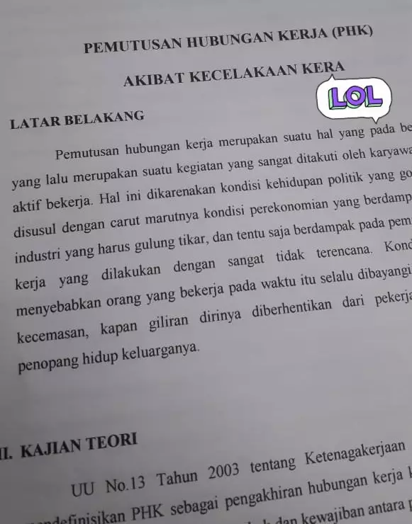 Typo lucu mengerjakan tugas © Twitter
