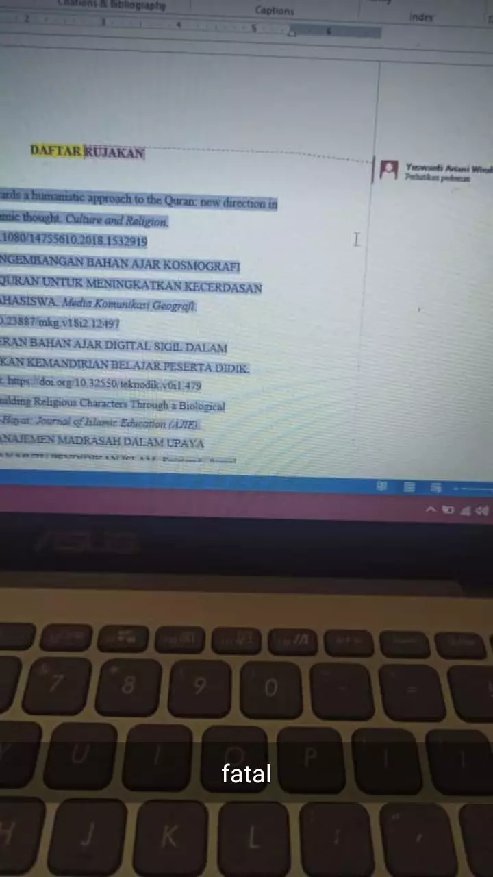 Typo lucu mengerjakan tugas © Twitter