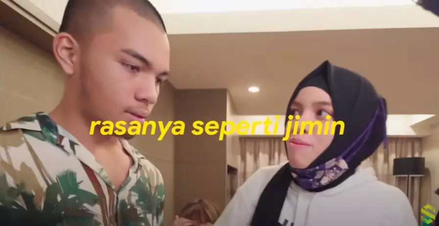 Momen Saaih Halilintar borong BTS Meal © YouTube/Saiihalilintar