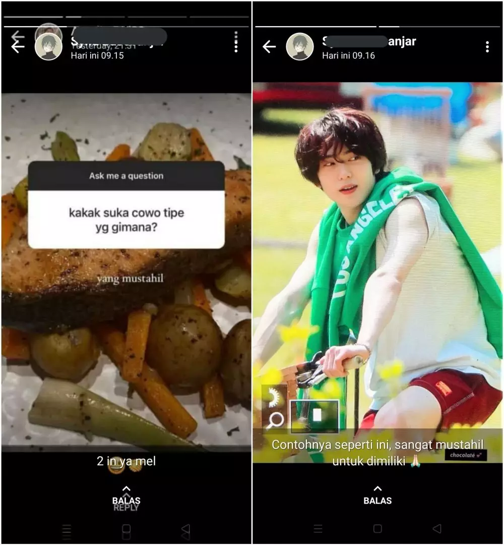 Pertanyaan receh di status WA © Twitter Pertanyaan receh di status WA © Twitter