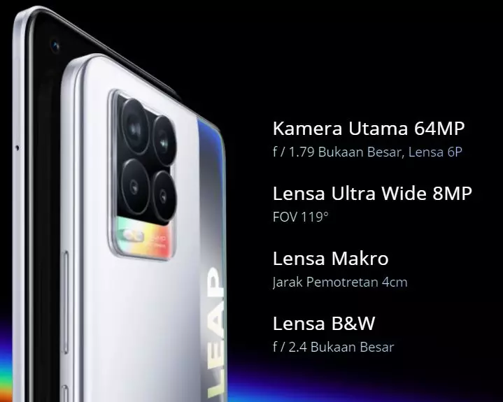 Spesifikasi harga Realme 8 © 2021 brilio.net
