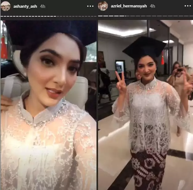 penyanyi pakai kebaya saat wisuda Instagram