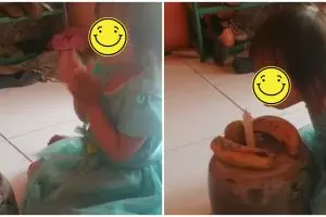 Kue ulang tahun bocah ini diganti pisang, alasannya bikin pilu