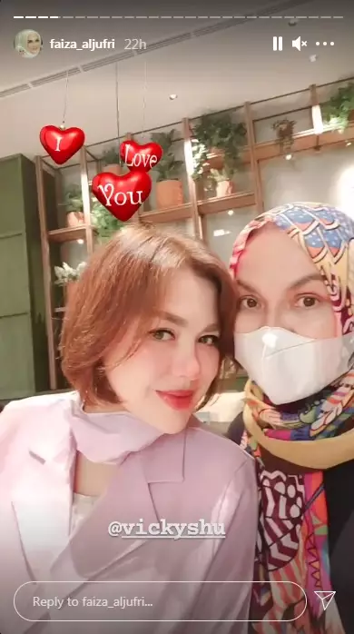 vicky shu rambut pendek © 2021 Instagram