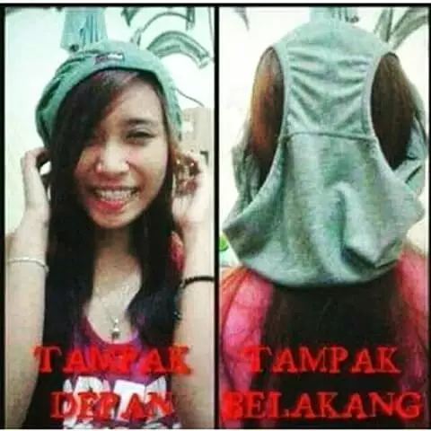 tampak depan vs tampak belakang © 2021 Instagram