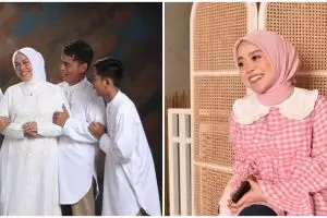 10 Potret Lesty Kejora & keluarga main game, seru & penuh kehangatan