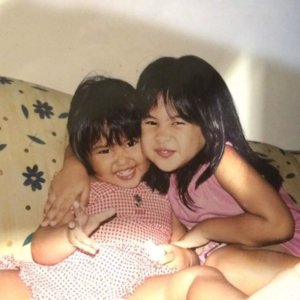 potret masa kecil maudy ayunda dan adik © instagram