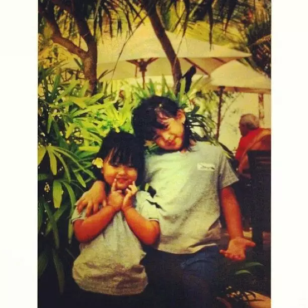 potret masa kecil maudy ayunda dan adik © instagram