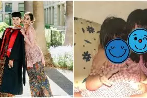 10 Potret masa kecil Maudy Ayunda dan adik, parasnya bikin gemas