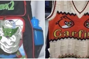 10 Tulisan lucu mirip brand terkenal di pakaian & tas ini ngaco abis