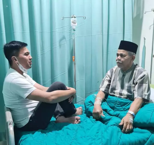 Kondisi terkini ayah Sahrul Gunawan © 2021 brilio.net Kondisi terkini ayah Sahrul Gunawan © 2021 brilio.net