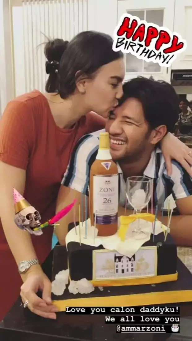 kue ulang tahun Irish dan Ammar © 2021 brilio.net kue ulang tahun Irish dan Ammar © 2021 brilio.net