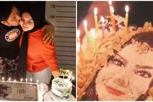 10 Potret kue ulang tahun Irish Bella dan Ammar Zoni, selalu unik