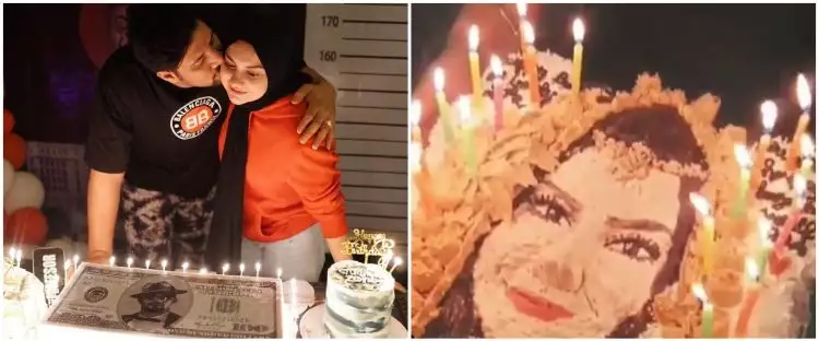 10 Potret kue ulang tahun Irish Bella dan Ammar Zoni, selalu unik